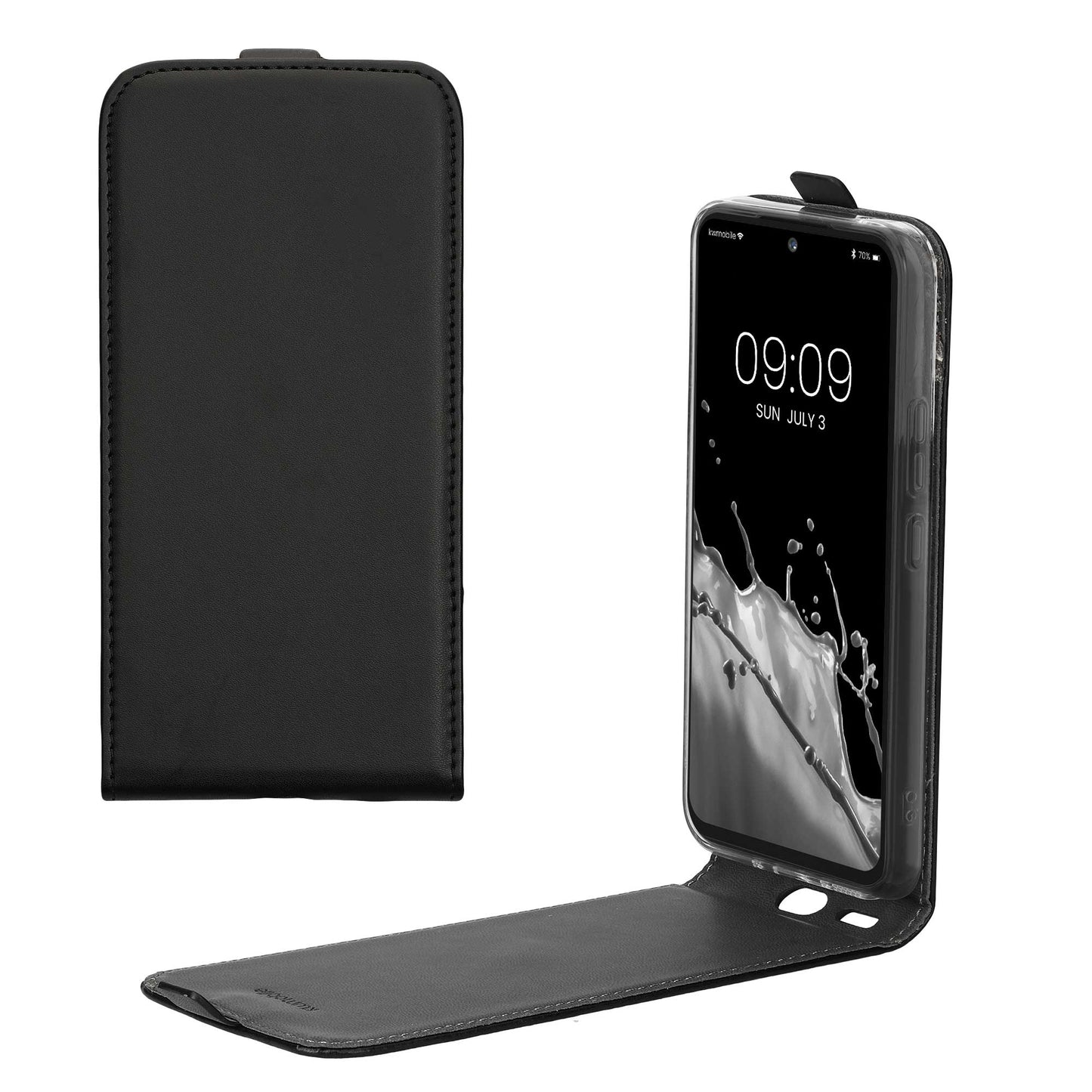 kwmobile Schutzhülle kompatibel mit Samsung Galaxy A54 5G - Flip Case Handyhülle