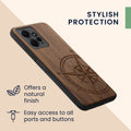 kwmobile Hülle kompatibel mit Xiaomi Redmi Note 12 (4G) Hülle - Handy Cover - TPU Handyhülle Kompass Vintage