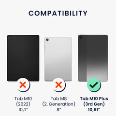 2x Folie kompatibel mit Lenovo Tab M10 Plus (3rd Gen) - Matt - Displayschutz