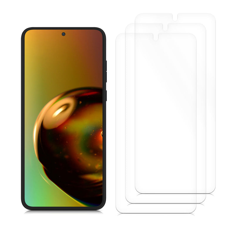 3x Folie kristallklar für Motorola Edge 30 Neo