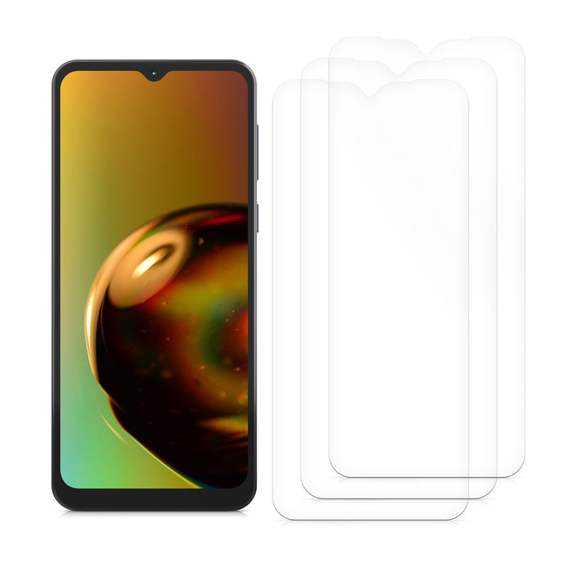 3x Folie kristallklar für Motorola Moto E13