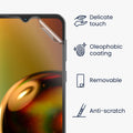 3x Folie kristallklar für Motorola Moto E13