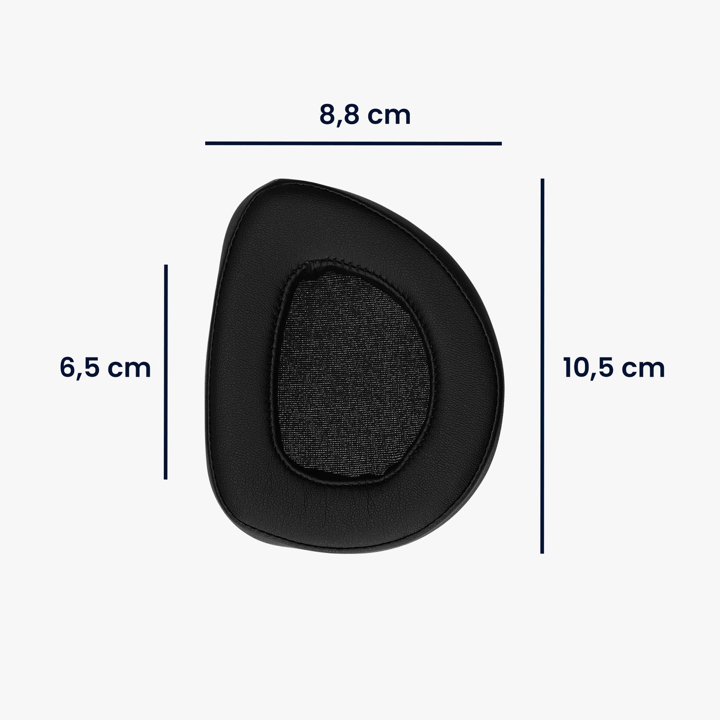 kwmobile Ohr Polster für ASUS ROG Delta S Kopfhörer Ersatzteile Over Ear Headphones