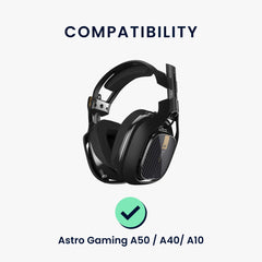 2x Ohrpolster für Astro Gaming A50 / A40 / A10 - Schwarz - Sonstiges