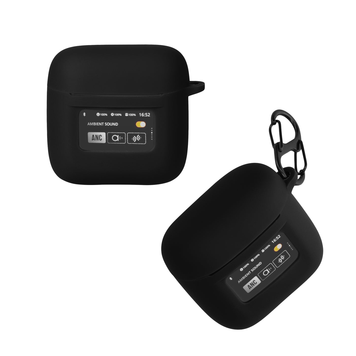 kwmobile Hülle kompatibel mit JBL Tour Pro 2 Hülle Kopfhörer Case TPU Cover Schutzhülle