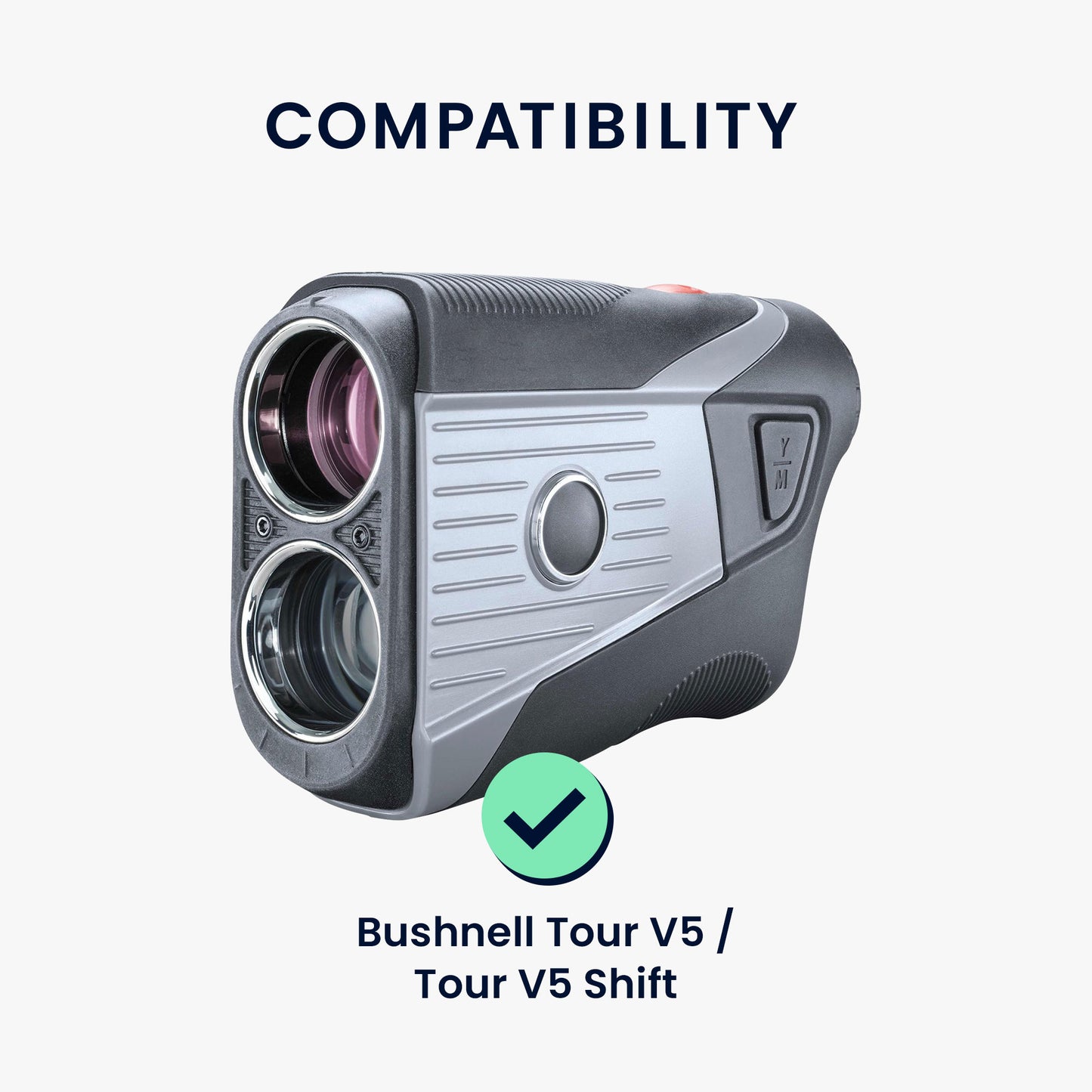 kwmobile Hülle kompatibel mit Bushnell Tour V5 / Tour V5 Shift Case für Entfernungsmesser Golf Zubehör