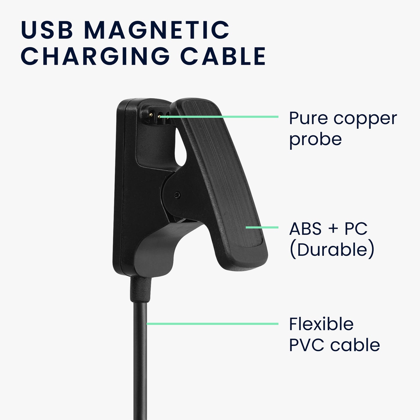 kwmobile USB Kabel Charger kompatibel mit Garmin MARQ Ladekabel Smart Watch Ersatzkabel Fitnesstracker Aufladekabel