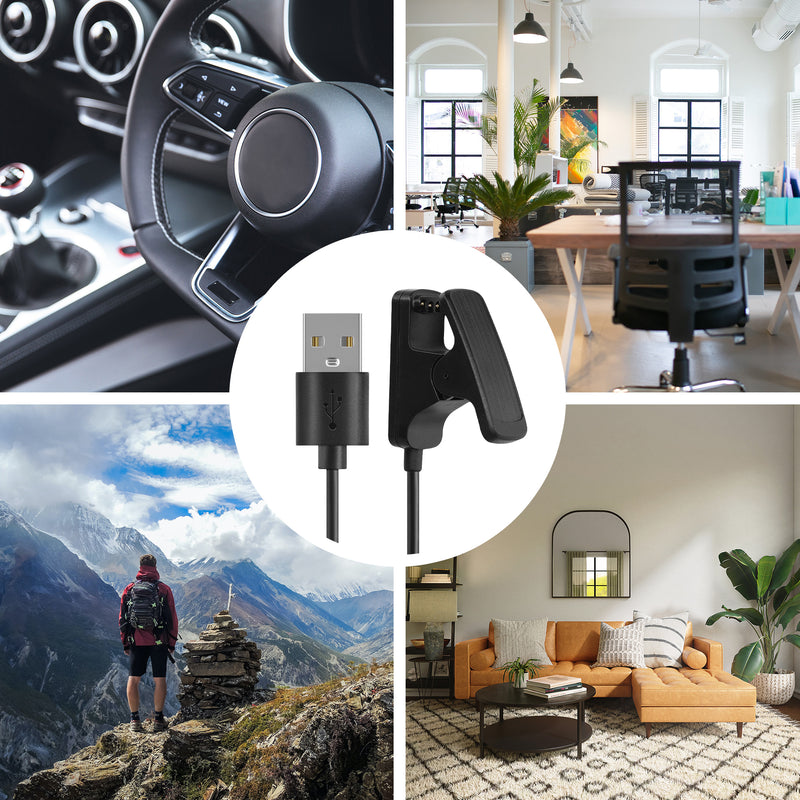 kwmobile USB Kabel Charger kompatibel mit Garmin MARQ Ladekabel Smart Watch Ersatzkabel Fitnesstracker Aufladekabel