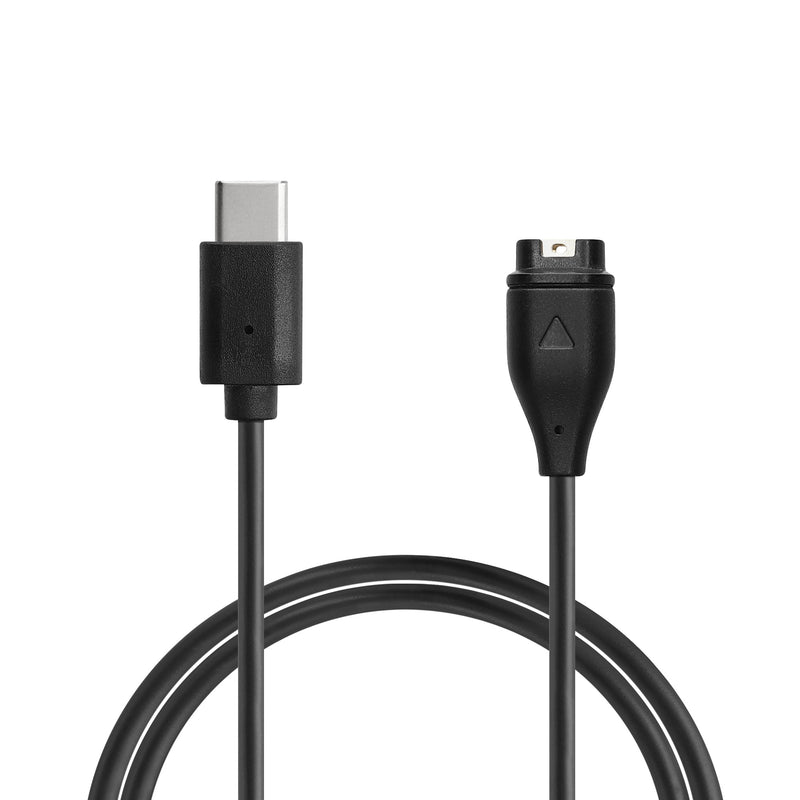 kwmobile USB C Ladekabel kompatibel mit Garmin Forerunner 55 Kabel Charger Smart Watch Ersatzkabel Fitnesstracker Aufladekabel
