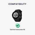 kwmobile USB C Ladekabel kompatibel mit Garmin Forerunner 55 Kabel Charger Smart Watch Ersatzkabel Fitnesstracker Aufladekabel