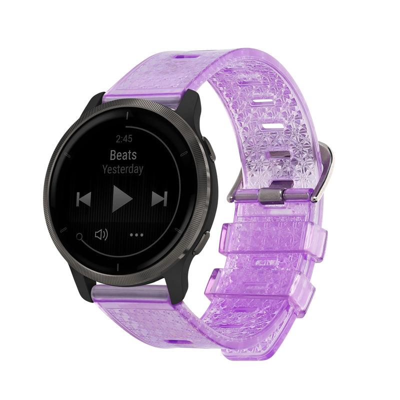 kwmobile Armband kompatibel mit Garmin 20mm vivomove sport / vivomove 3 / Venu 2 Plus / Sq 2 Band - Ersatzarmband für Fitness Tracker