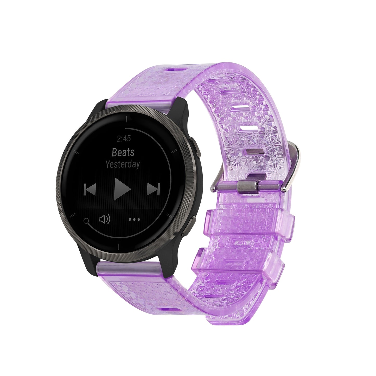 kwmobile Armband kompatibel mit Garmin 20mm vivomove sport / vivomove 3 / Venu 2 Plus / Sq 2 Band - Ersatzarmband für Fitness Tracker