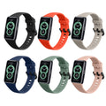 kwmobile Sportarmband kompatibel mit Huawei Band 6 & 6 Pro / Honor Band 7 & 6 Armband Großes Set Smartwatch Armband in verschiedenen Farben