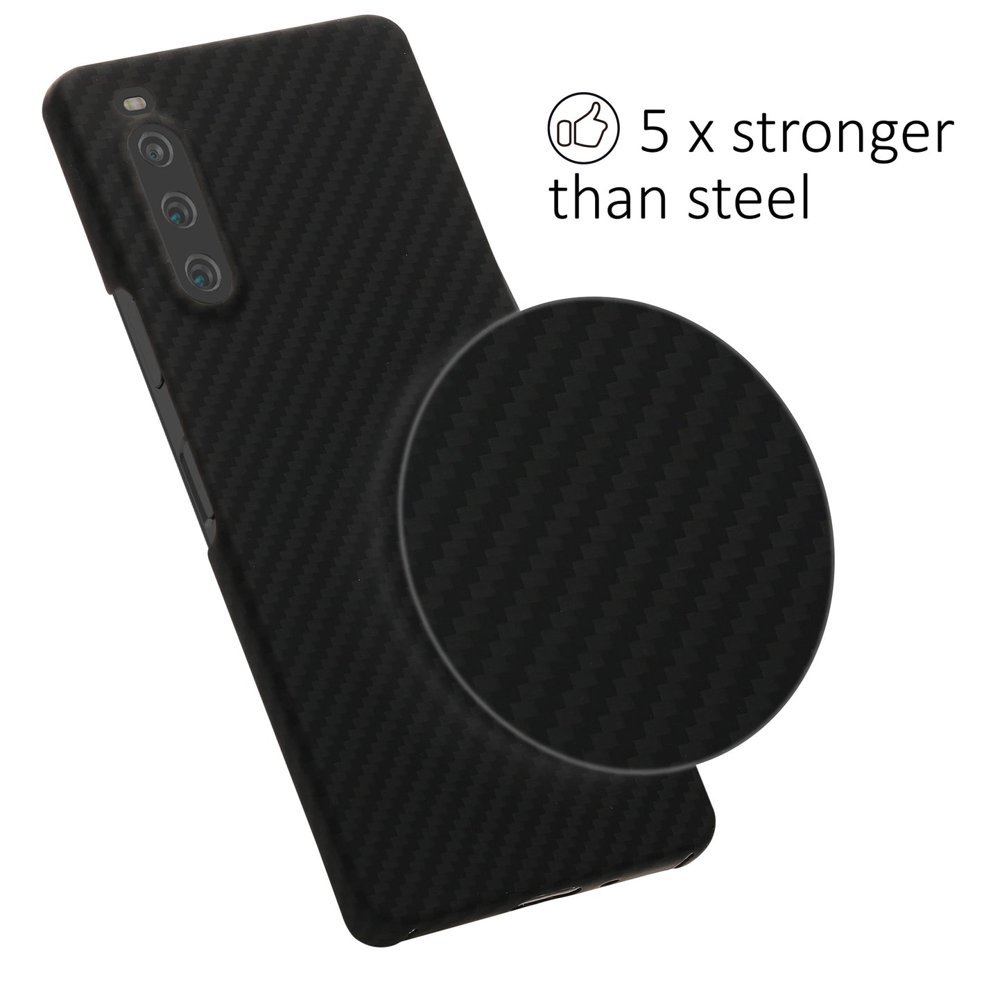 kalibri Schutzhülle kompatibel mit Sony Xperia 10 V Handy Cover Case Handyhülle