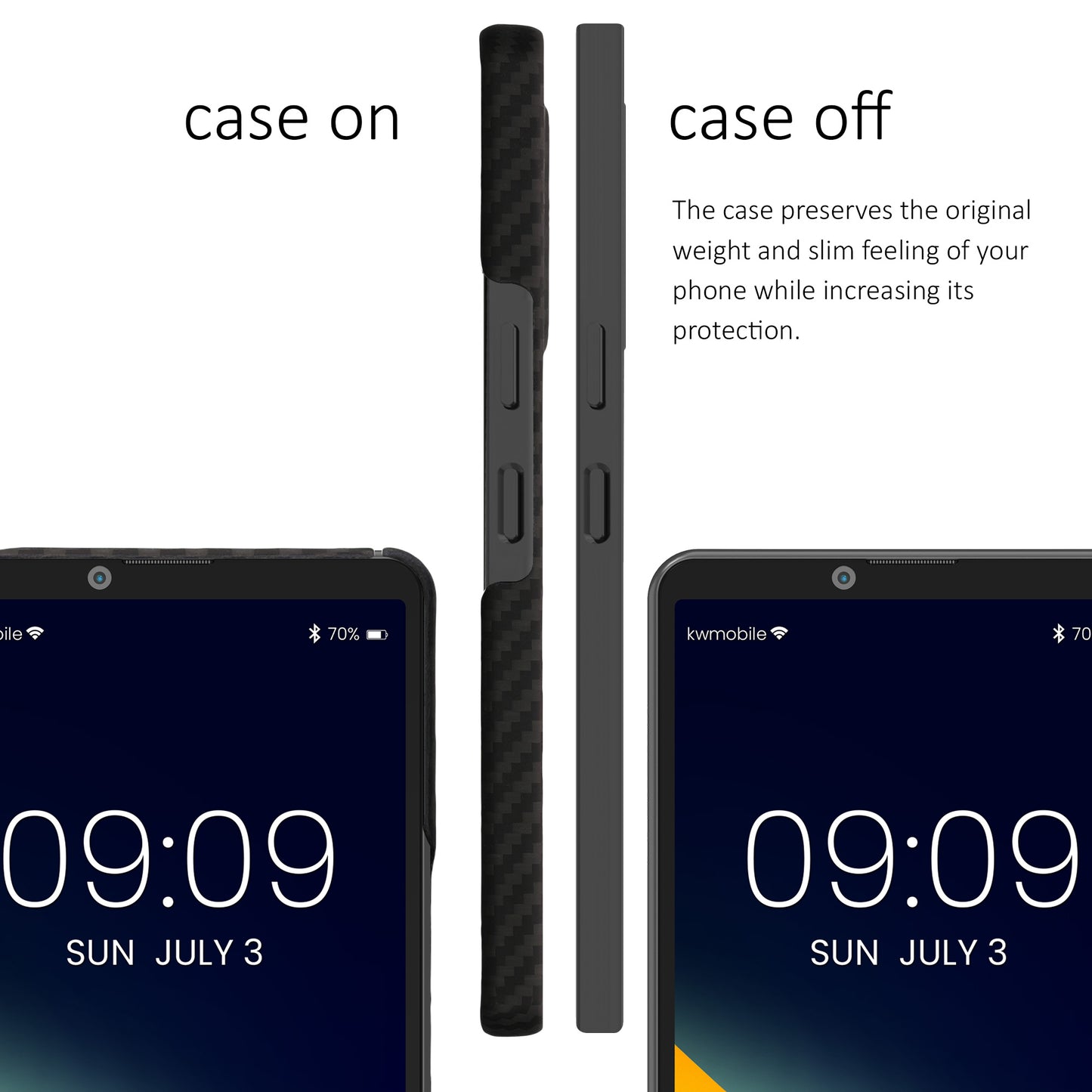 kalibri Schutzhülle kompatibel mit Sony Xperia 10 V Handy Cover Case Handyhülle