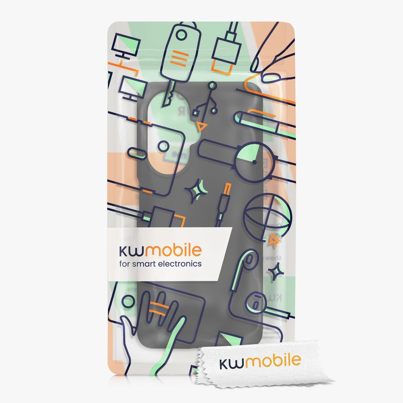 kwmobile Handyhülle für OnePlus Nord CE 3 Lite 5G / Nord N30 5G Hülle - Case - Kabelloses Laden - Schutzhülle Cover