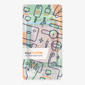 kwmobile Mini Bilderrahmen Set - Fotorahmen für Sofortbildkamera Fotos - Bilder Rahmen aus Kunststoff mit Standfunktion
