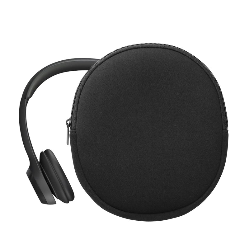 kwmobile Kopfhörer Tasche für H390 - Kopfhörer Case - Hülle Reise Beutel für Headset Headphones - Weiche Over Ear Schutzhülle