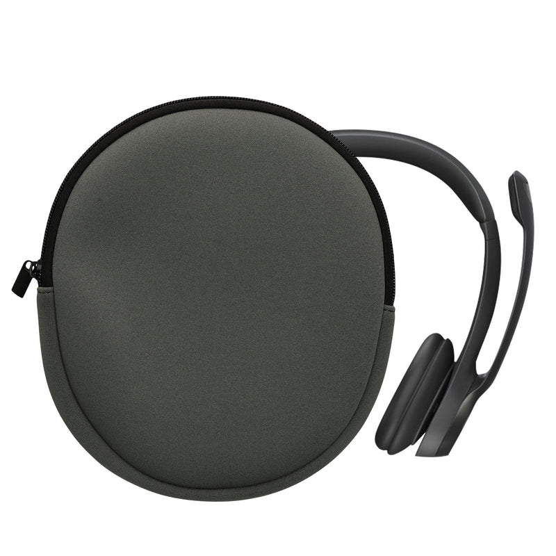 kwmobile Kopfhörer Tasche für H390 - Kopfhörer Case - Hülle Reise Beutel für Headset Headphones - Weiche Over Ear Schutzhülle