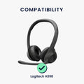 kwmobile Kopfhörer Tasche für H390 - Kopfhörer Case - Hülle Reise Beutel für Headset Headphones - Weiche Over Ear Schutzhülle