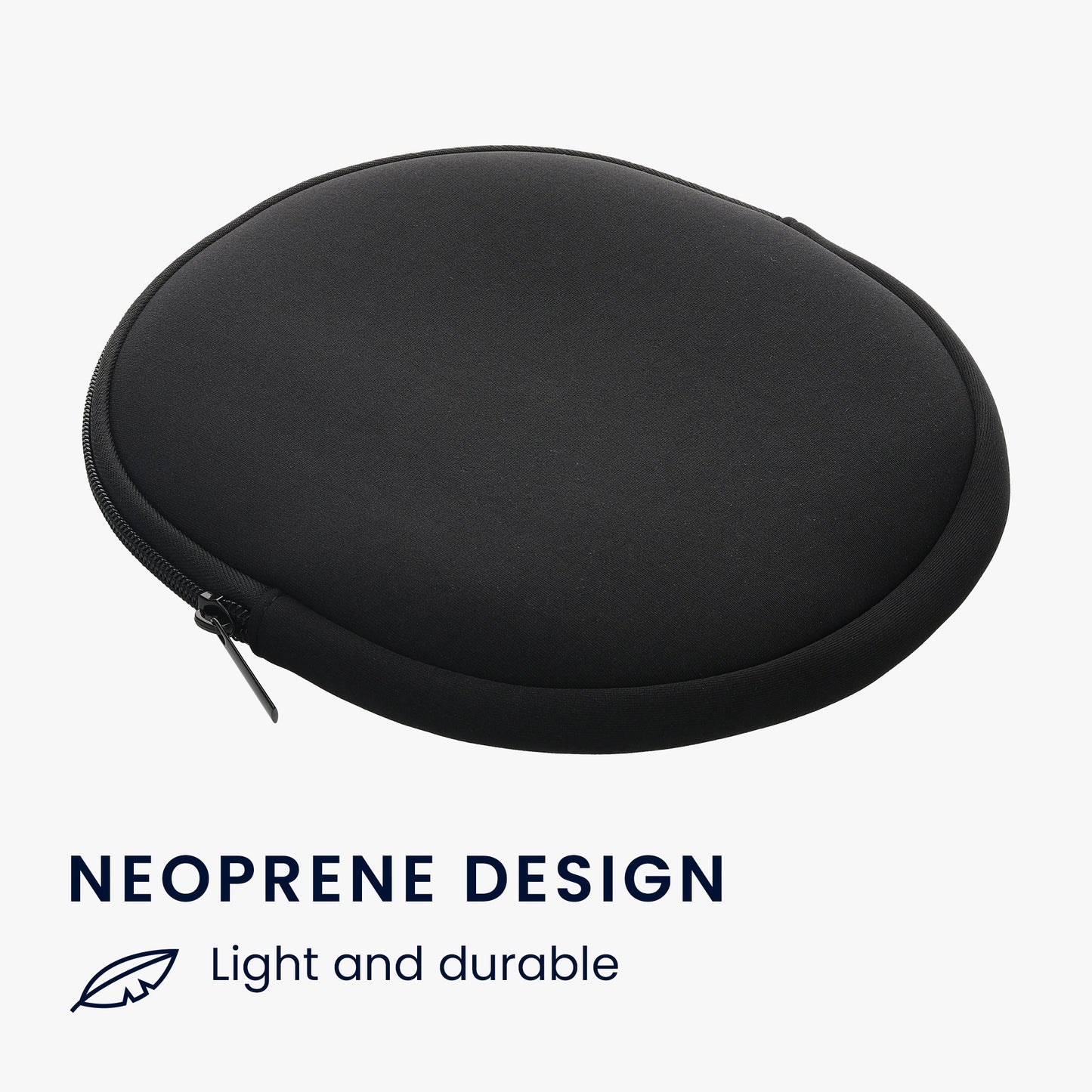 kwmobile Kopfhörer Tasche für H390 - Kopfhörer Case - Hülle Reise Beutel für Headset Headphones - Weiche Over Ear Schutzhülle