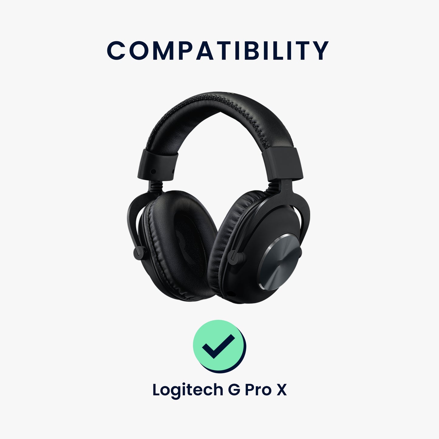 kwmobile Ersatz Kopfhörer Mikrofon kompatibel mit Logitech G Pro X Headset - Gaming Headphones Mikrofon mit 3,5 mm Klinkenstecker
