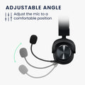 kwmobile Ersatz Kopfhörer Mikrofon kompatibel mit Logitech G Pro X Headset - Gaming Headphones Mikrofon mit 3,5 mm Klinkenstecker