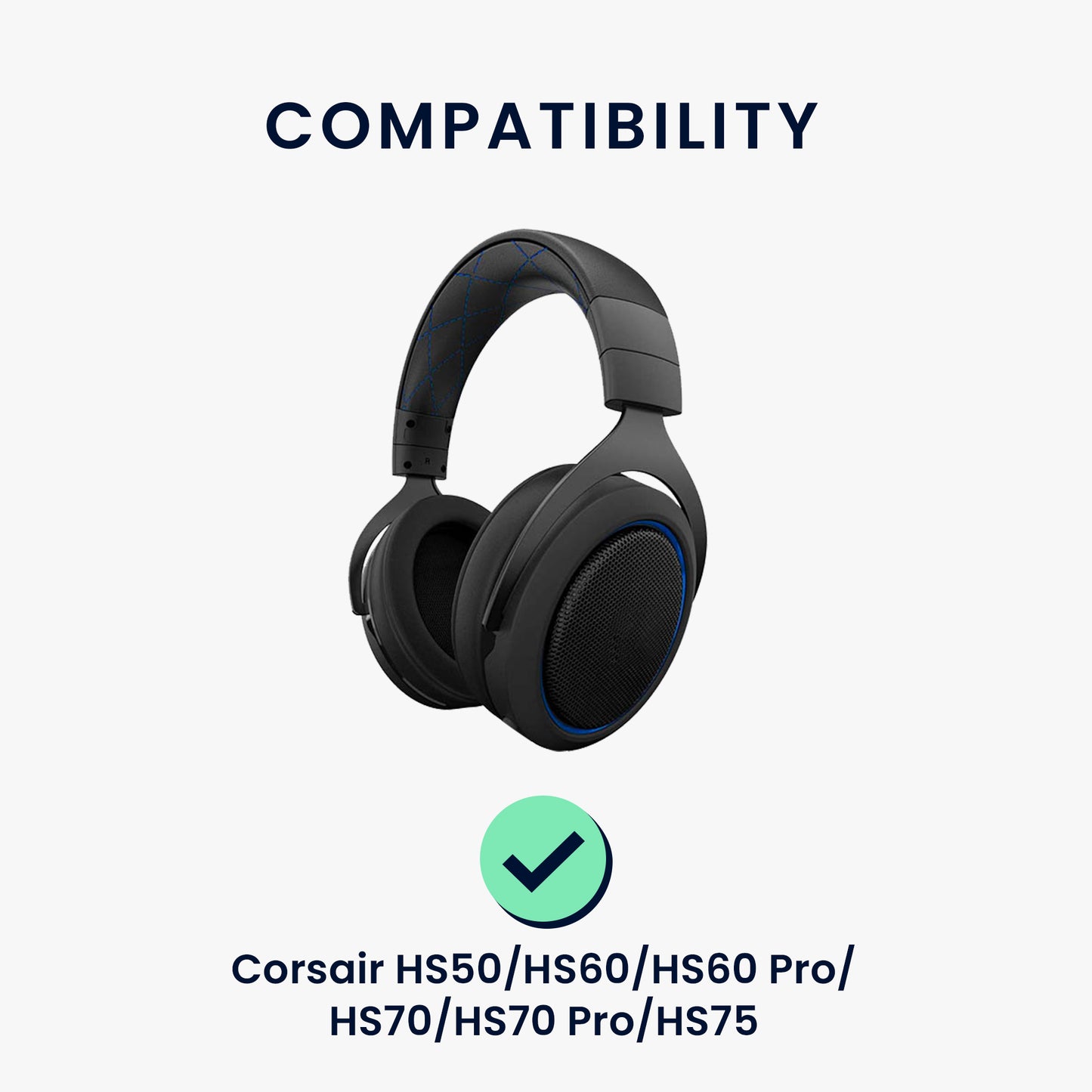 kwmobile Ersatz Kopfhörer Mikrofon kompatibel mit Corsair HS50 HS60 HS60 Pro HS70 HS70 Pro HS75 Headset - Gaming Headphones Mikrofon mit 3,5 mm Klinkenstecker