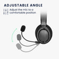 kwmobile Ersatz Kopfhörer Mikrofon kompatibel mit Corsair HS35 / HS45 Headset - Gaming Headphones Mikrofon mit 3,5 mm Klinkenstecker