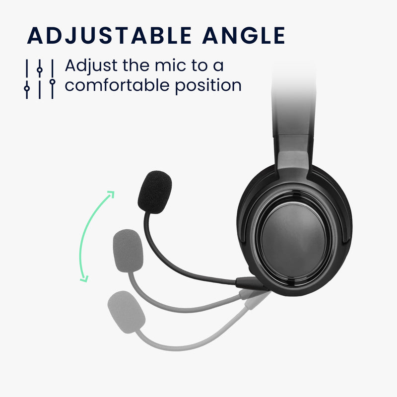 kwmobile Ersatz Kopfhörer Mikrofon kompatibel mit Corsair HS35 / HS45 Headset - Gaming Headphones Mikrofon mit 3,5 mm Klinkenstecker