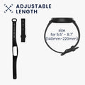 kwmobile Sportarmband kompatibel mit Oppo Band Smartwatch Armband Großes Set