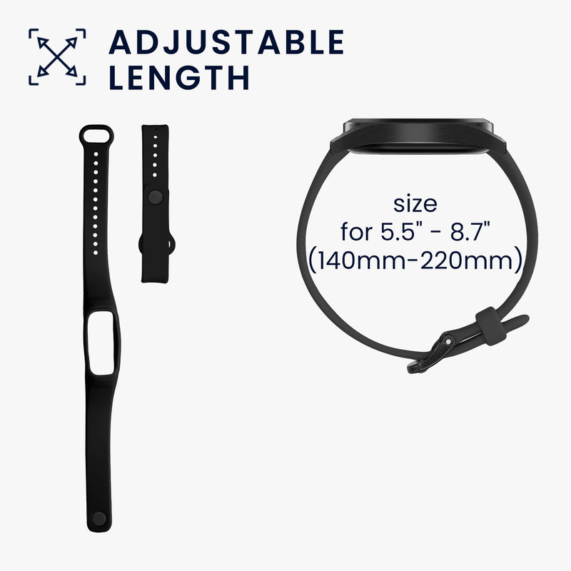 kwmobile Sportarmband kompatibel mit Oppo Band Smartwatch Armband Großes Set