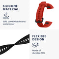 kwmobile Sportarmband kompatibel mit Huawei Band 4 Armband Großes Set Smartwatch Armband
