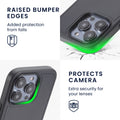 kwmobile Hülle kompatibel mit Apple iPhone 14 Pro Case mit TPU Bumper Handy Cover mit ausklappbarem Ständer