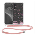 kwmobile Necklace Case kompatibel mit Samsung Galaxy A34 5G Hülle Silikon Cover mit Handykette