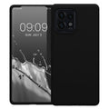 kwmobile Handyhülle für Motorola Edge 40 Pro / Edge+ (2023) Hülle - Case Silikon - Kabelloses Laden - Schutzhülle Cover