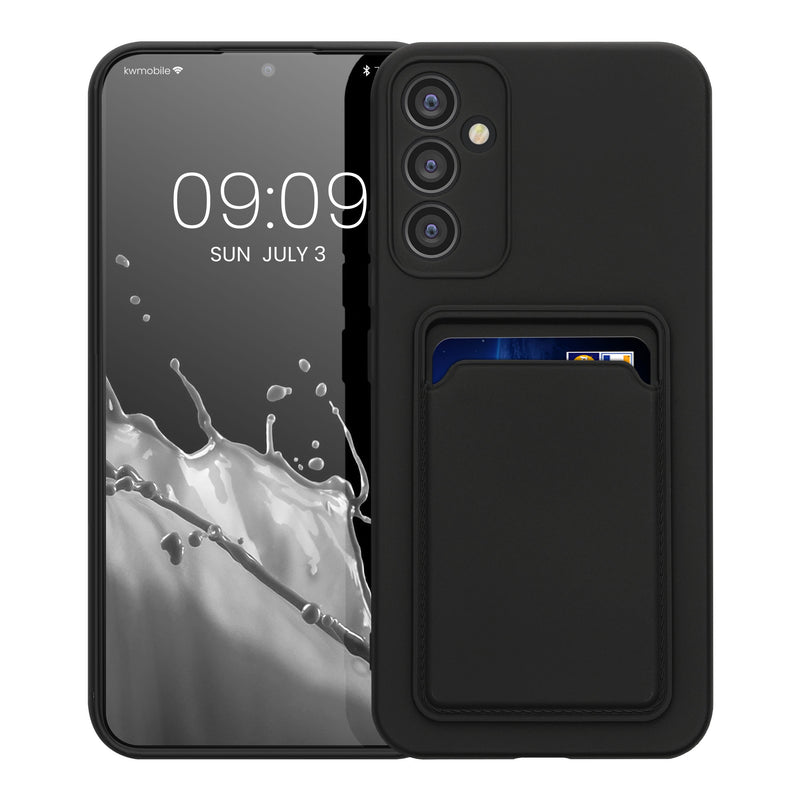 kwmobile Handyhülle kompatibel mit Samsung Galaxy A34 5G - Handy Cover mit Fach für Karten