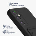 kwmobile Handyhülle kompatibel mit Samsung Galaxy A34 5G - Handy Cover mit Fach für Karten