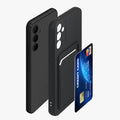 kwmobile Handyhülle kompatibel mit Samsung Galaxy A34 5G - Handy Cover mit Fach für Karten