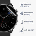 kwmobile Displayschutzfolie kompatibel mit Huami Amazfit GTR Mini Schutzfolie für Fitness Tracker Displayschutz