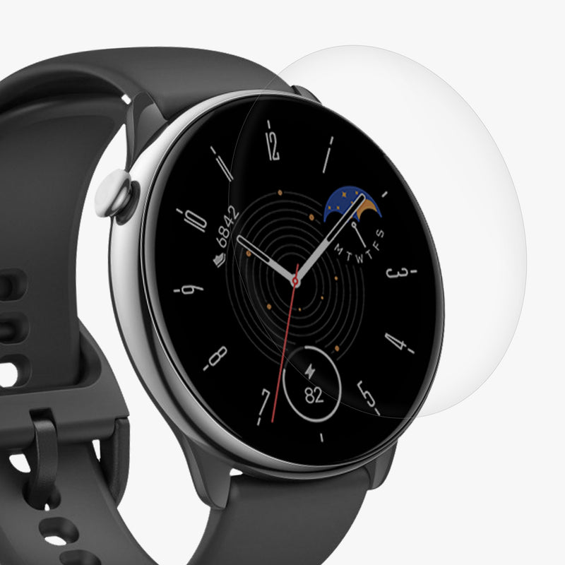 kwmobile Displayschutzfolie kompatibel mit Huami Amazfit GTR Mini Schutzfolie für Fitness Tracker Displayschutz