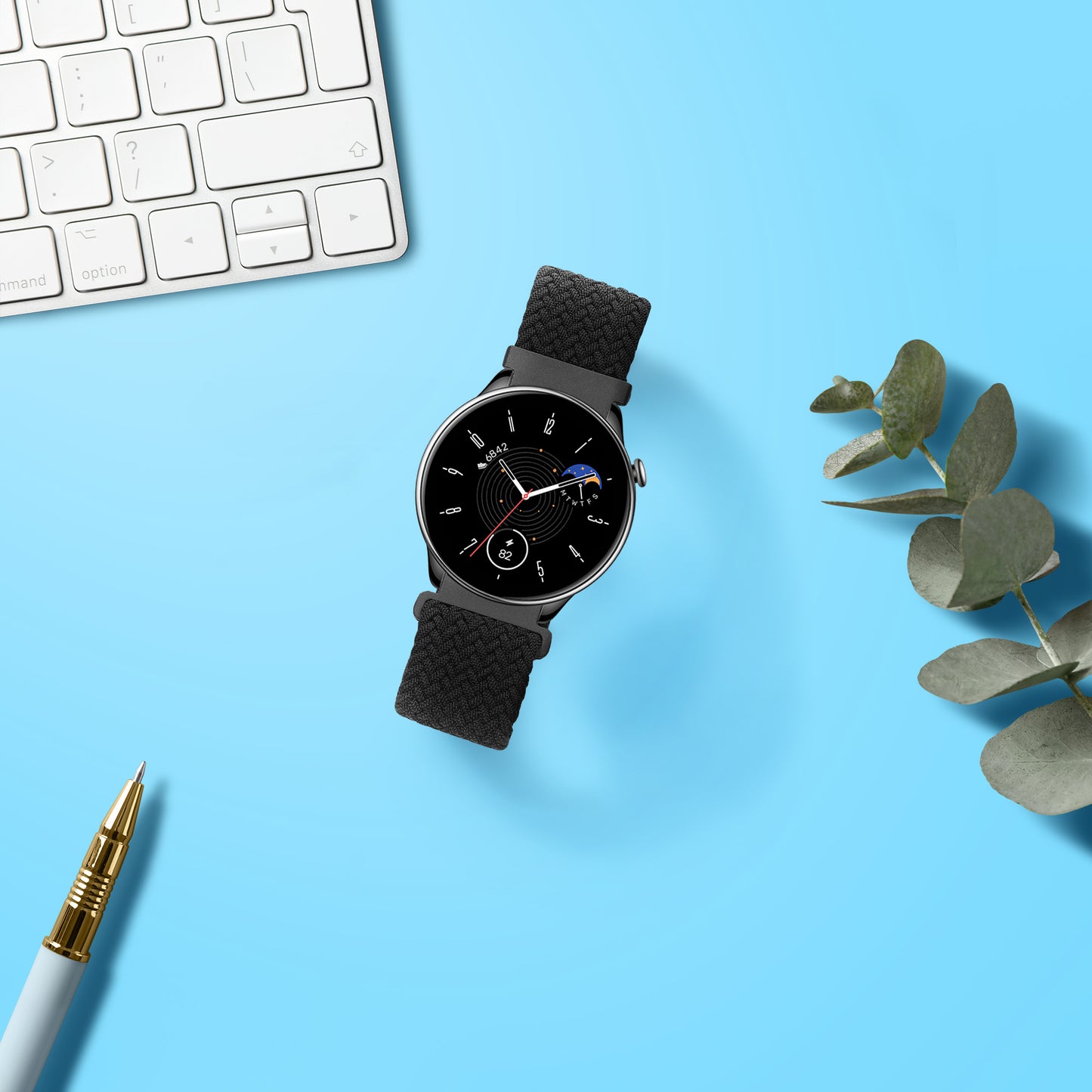 kwmobile Armband kompatibel mit Huami Amazfit GTR Mini / GTS 4 Mini / GTS 3 / Amazfit Active 2 / Active Edge Fitnesstracker Sportarmband Band Innenmaße von