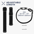 kwmobile Armband kompatibel mit Huami Amazfit GTR Mini / GTS 4 Mini / GTS 3 / Amazfit Active 2 / Active Edge Fitnesstracker Sportarmband Band Innenmaße von
