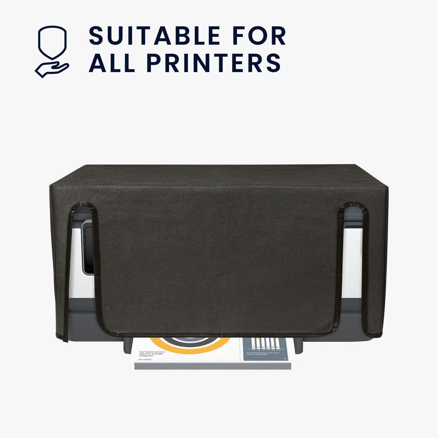kwmobile Cover kompatibel mit HP OfficeJet Pro 8025e - Tasche Hülle Drucker - Staubschutzhülle Schutzhaube Schutzhülle