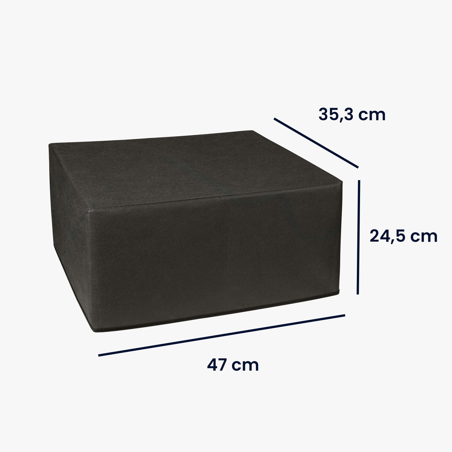 kwmobile Cover kompatibel mit HP OfficeJet Pro 8025e - Tasche Hülle Drucker - Staubschutzhülle Schutzhaube Schutzhülle