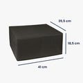 kwmobile Cover kompatibel mit Brother MFC-J1010DW - Tasche Hülle Drucker - Staubschutzhülle Schutzhaube Schutzhülle