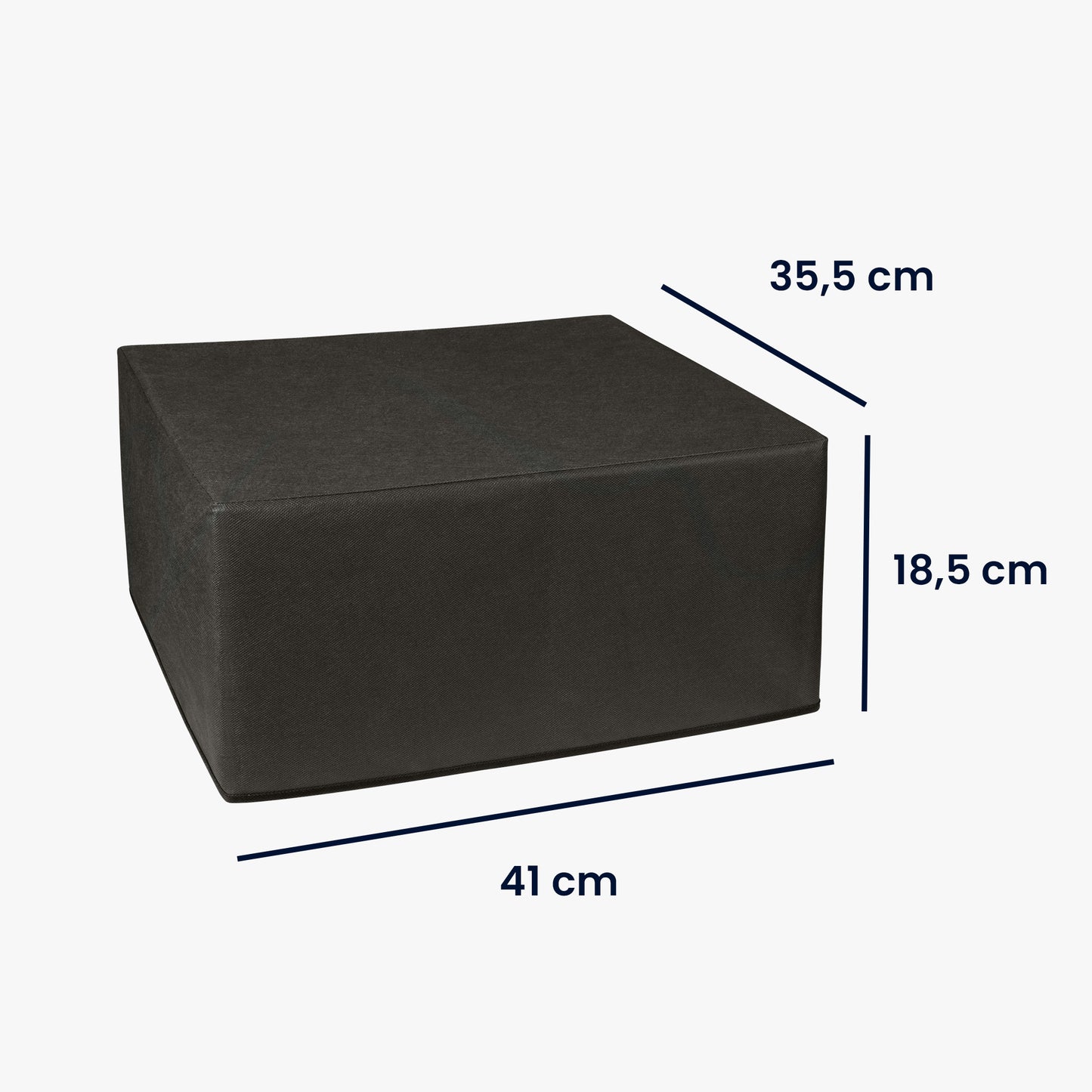 kwmobile Cover kompatibel mit Brother MFC-J1010DW - Tasche Hülle Drucker - Staubschutzhülle Schutzhaube Schutzhülle