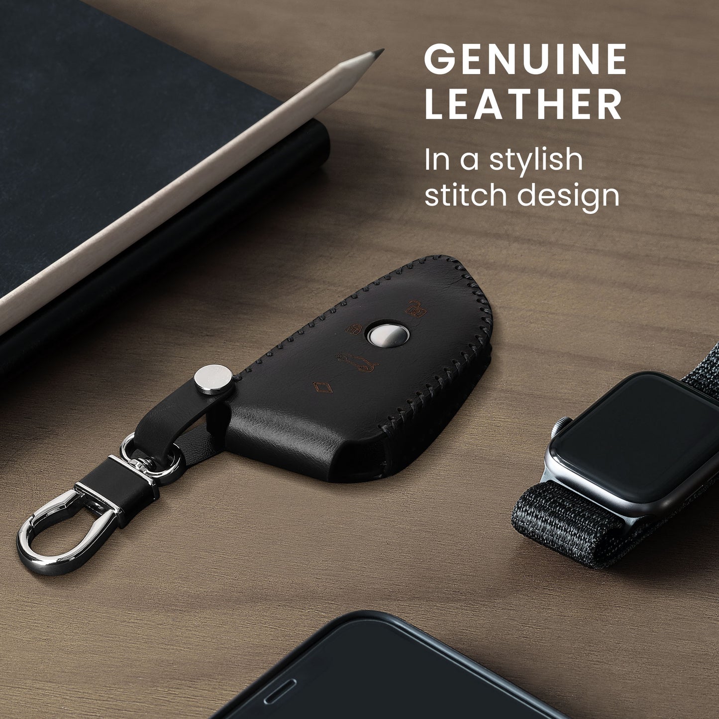 Hülle für BMW 3-Tasten Smart Key Autoschlüssel
