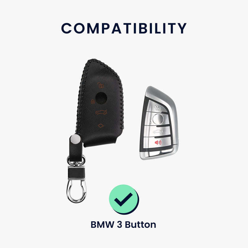 Hülle für BMW 3-Tasten Smart Key Autoschlüssel