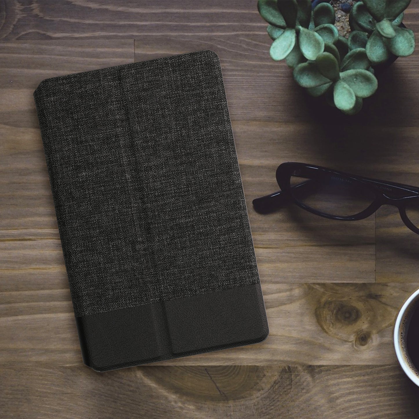 kwmobile Schutzhülle kompatibel mit Lenovo Tab M8 (Gen 4) - Hülle Slim - Tablet Cover Case mit Ständer